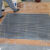 铝合金地垫平铺式嵌入式铝合金除尘地垫地毯酒店银行刮泥垫 黑色 嵌入式(2公分厚)2000*800