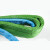 多来劲（DOLECO）扁吊带，扁平吊环吊带 2T×2m 绿色 ，0561 9762 02