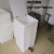 立式大容量方形塑料水箱加厚防腐耐酸碱pe桶带盖机械设备水箱 80L全翻盖(340*340*700mm)