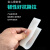 贝傅特 白色硅胶方条 防水耐高温密封条耐磨橡胶实心方形扁条 5*30mm（五米价） 