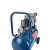 东成 无油空压机DQE-FF02-1824静音空气压缩机木工工具喷漆充气泵（24L装） 蓝色