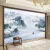 碳晶板PET高光竹木纤维集成墙板电视背景墙新款中国风 款式三 D哑光竹木纤维