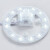 洛林（ROlin）LED模组光源吸顶灯替换灯芯板改造板圆形灯条贴片12W白光中空DOB