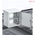 室外机柜9U户外防雨网络机箱1.2米0.6米壁挂机柜落地立式防水箱 42U6006002000 60x60x60cm
