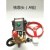 橙央 上海熊猫55/58型商用洗车机泵头配件高压清洗机220V机头水泵 加厚红泵头(配皮带轮A轮)