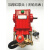 定制适用上海熊猫55/58型商用洗车机泵头配件高压清洗机220V机头水泵总成 裸红泵头(不送皮带轮及配件)