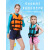 适用于维帕斯专业救生衣成人钓鱼大浮力背心船用安全游泳水上儿童 迷彩 XS