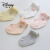 迪士尼女宝宝袜子夏季薄款透气棉袜儿童网眼弹力花边袜松口春秋婴儿短袜 3双装（白+白+浅粉） S（0-6个月）