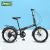 吉普（JEEP）折叠自行车男女成人20寸7速超轻便携代步学生变速单车 赛利-辐条轮(加送货架) 20英寸
