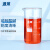 湘玻 高型玻璃烧杯高硼硅料耐高温加厚带刻度 化学实验室用品 150mL 高型烧杯