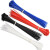 卡夫威尔 自锁式彩色尼龙扎带 理线带 扎线 2.5*200MM 200支装 蓝、红、黑、白各50支 OT1013G