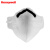 霍尼韦尔（Honeywell）1005591 H901 KN95 折叠式耳戴式口罩 白色 50个/盒