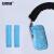 安赛瑞 一次性无纺布耳机套 网咖头戴式耳罩用防尘隔脏  蓝色 100只装/包