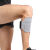 川布手机腿包小号夏季女士穿裙子袋女款通用手腕健身男士装备运动臂套 灰色 小腿包(30-40cm腿围)