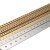 1一米长零地排黄铜镀锡支持定做铜条铜排接线端子接地线柜汇流排 3*25 一米长