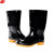 谋福（CNMF）雨鞋水鞋雨靴水靴防滑耐磨耐油耐酸碱塑胶套鞋防汛劳保胶鞋 （中筒牛筋底40码）8422