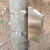 定制定制定制适用户外壁挂式烟蒂柱公共挂墙式不锈钢柱烟灰吸烟区 A-56K-400