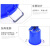 【精选推荐】超大号储水用塑料圆桶加厚耐用特大容量手提带盖发酵胶桶 50L蓝带盖+水勺