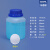 大口胶水瓶塑料分装方形瓶固体粉末瓶包装瓶试剂瓶1000ml500毫升 500ml半透明-蓝盖款配垫片