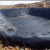 鱼塘防渗膜HDEP土工膜鱼池防水膜鱼塘专用膜黑色塑料防水布藕池膜 12米宽10米长