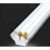 加达斯LEDT8双管日光灯全套带罩支架灯一体化超亮长条荧光灯超市教室灯 1.2米双管带罩【全套LED36W】