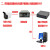 监控视频编码器4路模拟转网络监控视频转换器视频服务器兼容海康
