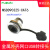 金属外壳网口USB转接头母母对插25mm开孔MSDD90325-CAT6 USB2.0 MSDD90341F-2.0AA USB2.0黑色