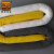 爱柯布洛 吸油索 吸化学液工业环保吸油棉条围油围栏7.6cm×1.2m黄色20条/箱 111653