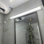 leesa洗手间灯卫生间免打孔简易安装方便的灯条插电照明灯管即插即用增 暖白光/灯管长度0.6米18瓦/开关