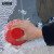 安赛瑞 汽车除雪铲 车用除冰铲玻璃除霜工具 多功能锥形刮雪扫雪装备中号红色 330067