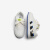 MQD秋季新款儿童板鞋小白鞋板鞋男童女童运动休闲板鞋 米白蓝 36码