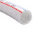 海斯迪克 PVC纤维增强软管 自来水塑料水管 蛇皮水管 工地塑料网线管 内径*厚度20*3mm 67米 HKT-487