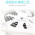 彭克（penck）卫生间换气扇排风扇厨房油烟抽风扇 10寸高速风机墙式工业排气扇 铁100