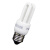 欧普 2U220V11W直管白光 节能灯泡E27接口定制