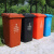 科力邦（Kelibang) 户外垃圾桶 大号加厚240L干湿分类环卫垃圾桶挂车 蓝色 KB1043 可回收（1个）