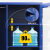 防暴器材柜学校幼儿园保安应急反恐器械柜安保八件套装备柜钢叉柜 1.8米高蓝器材柜单人套餐(加厚)