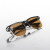 勋狸粑电焊眼镜护目镜平光镜焊工劳保防尘防风平光打磨玻璃氩弧焊护目镜 G15-茶色眼镜 1付