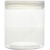 安达通 一次性包装罐加厚红糖饼干包装瓶塑料透明密封罐 10直径20高[50个]配透明盖