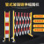 林泽轩伸缩围栏可移动式隔离护栏绝缘电力施工围栏道路安全防护栏玻璃钢（管式）红白色1.2米高*拉伸2.5米宽