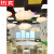 网红云朵灯吊灯创意餐厅奶茶游乐场幼儿园服装装饰云彩灯HXM9967 直径150 (默认小棉袄造型