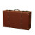 （精选好物）复古皮革手提箱民国风皮箱皮质收纳箱储物盒大木箱子 1329A-03棕色