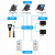 公路紧急呼叫广播可视电话 IP双键非可视终端(POE+音频接口)