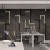 西里尔（CLIER）3D水泥灰色墙纸高级感工业风酒吧餐厅装修直播背景墙布服装店壁纸 糯米胶和工具(一套)