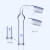 玻璃干燥管直型弯型斜型管高硼硅厚壁管14#19#24#29#实验室器皿 斜形19#