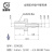 PP螺纹接头 美制27牙NPT电磁阀接头 10-32水嘴 28牙UNF螺纹接头 3.9mm（5/32）—1/4-28UNF 7mm 现货