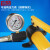 铸固 CP-700手动液压泵 便携式小型液压泵站高压泵浦油压泵 CP-390手动泵(黄色带表) 