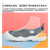 月星童鞋 幼儿园室内小白鞋 日本原装进口2021年全新设计款儿童帆布鞋男透气防滑鞋舒适女童百搭居家鞋 深蓝色(松紧带) 内长16cm 适合脚长15.5cm