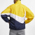 耐克（NIKE）Big Swoosh 大Logo梭织拼色夹克外套 男款 黄色 L;