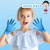 （弃）英科医疗（INTCO）一次性乳胶手套清洁手工检查防水防滑防护手套 少儿丁腈手套（12岁以上） S码