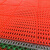 裁剪镂空漏水浴室防滑垫卫生间地垫大面积厨房泳池隔水脚垫地毯 红色 水晶六角纹 60*90CM